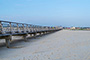 Holzsteg am Strand St. Peter-Ording